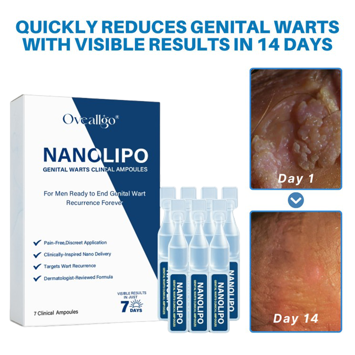 Oveallgo® NANOLIPO GENITAL WARTS CLINICAL AMPOULES PRO
