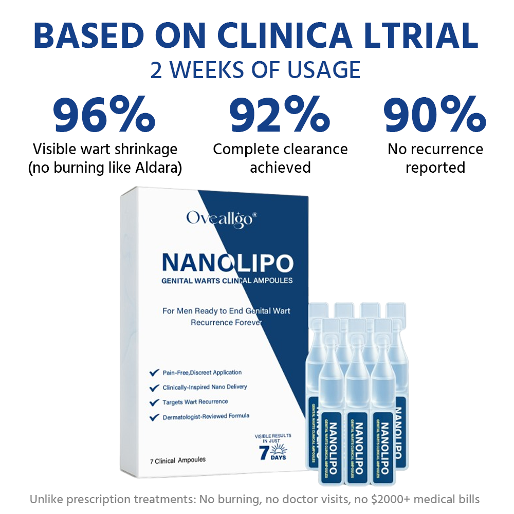 Oveallgo® NANOLIPO GENITAL WARTS CLINICAL AMPOULES PRO