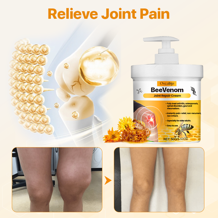 ✅Official Store: Oveallgo™ EX BeeVenom Joint Repair Cream👨‍⚕️Orthopaedic Association (AOA) Approved