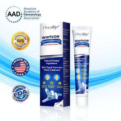 ✅ Official Store: Oveallgo® Ultra WartsOff Instant Blemish Removal Cream👩‍⚕️USA Dermatology Association (AADA）Approved (Skin Tags, Warts, Dark Spots Removal)