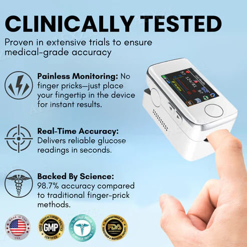 Oveallgo™ Precision Glucose Monitoring Device 👩‍⚕️ Recommended by Medical Professionals! 👨‍⚕️