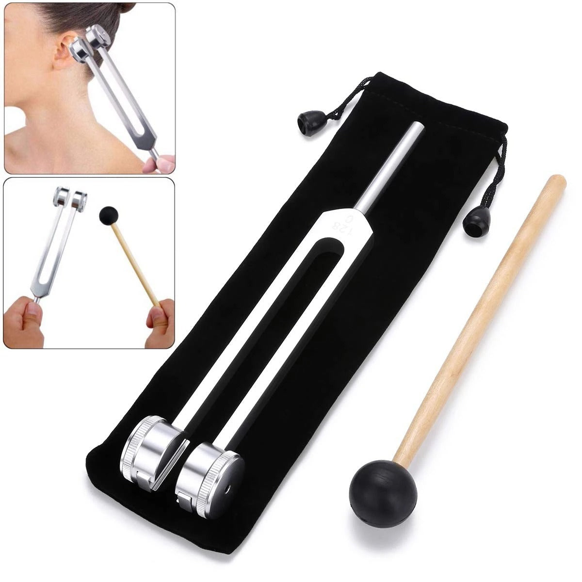 iRosesilk™ Tuning Fork 128 Hz for Healing