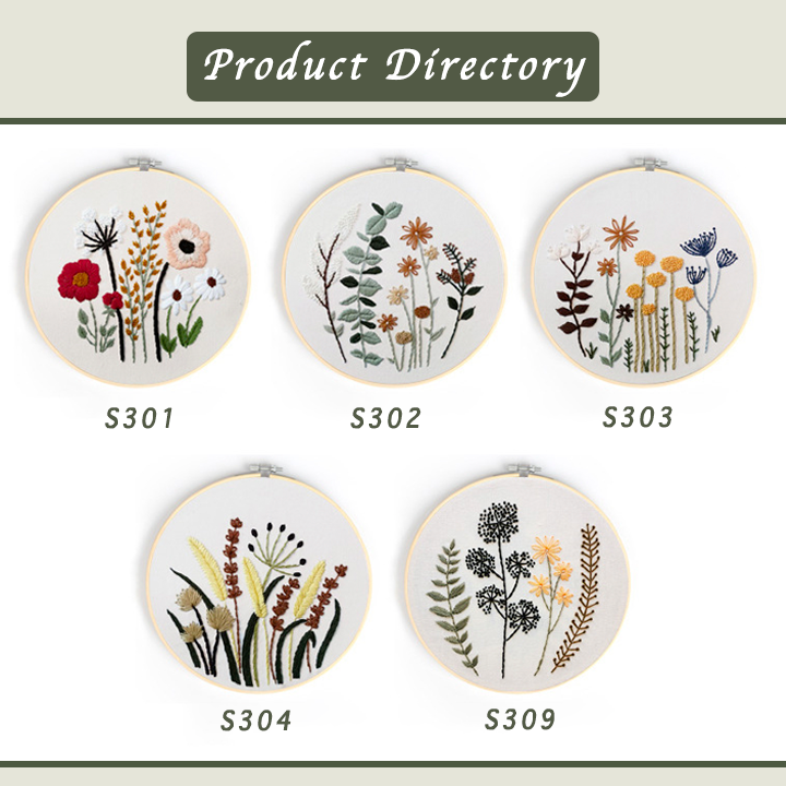 Oveallgo™ Floral Embroidery Starter Kit
